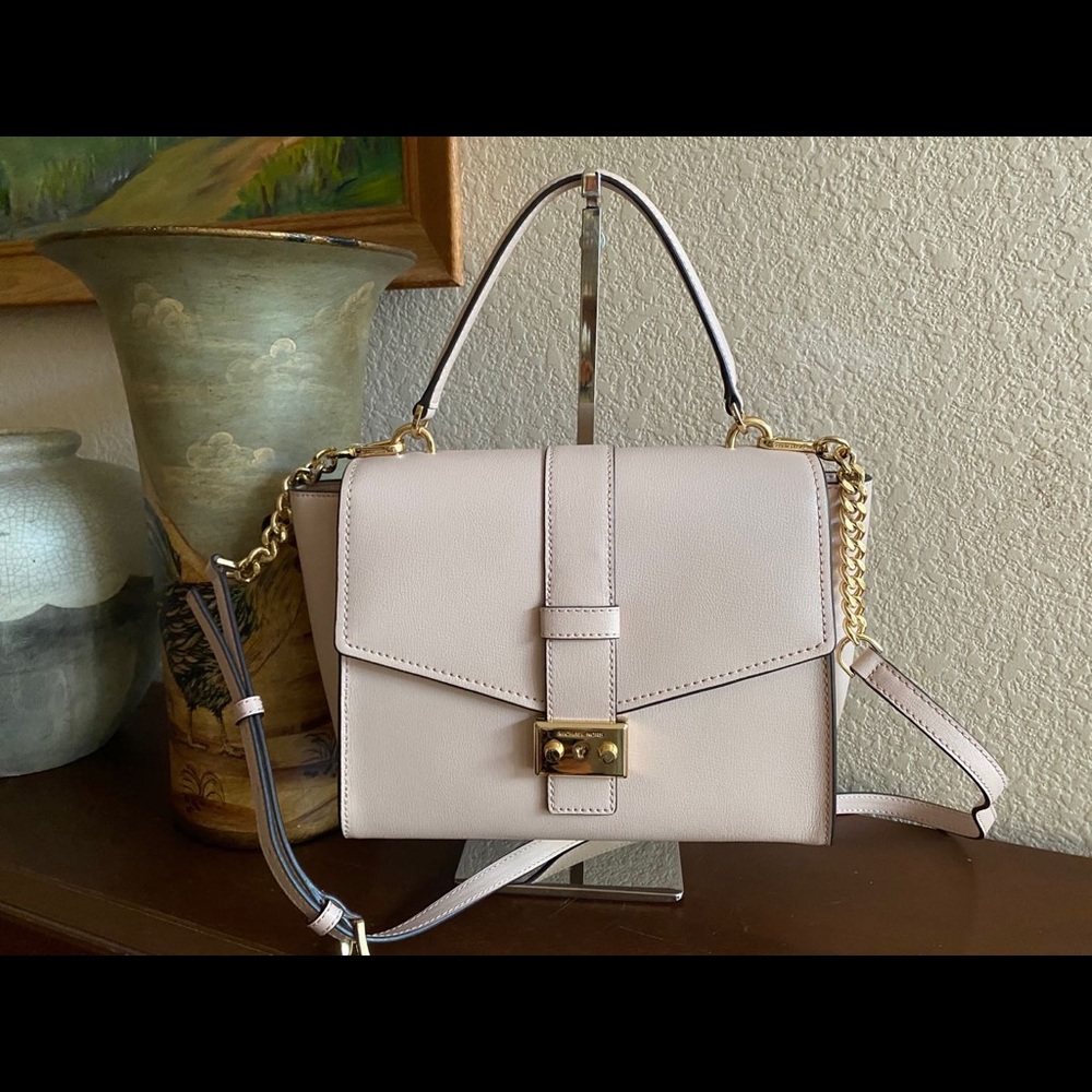 Michael Kors Mauve Medium TH Satchel